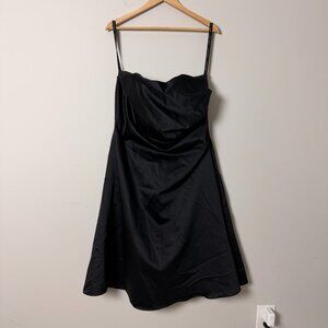 2/$30 Alfred Angelo Strapless Satin Dress Large